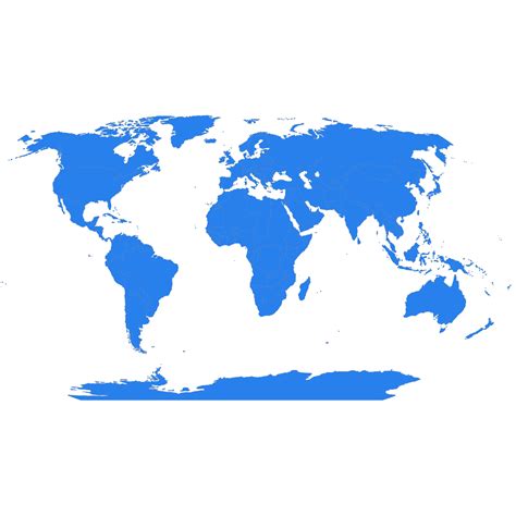World Map Blue Clip Art At Vector Clip Art Online Royalty Images And