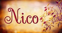 Nico - Bedeutung und Herkunft des Vornamen Nico