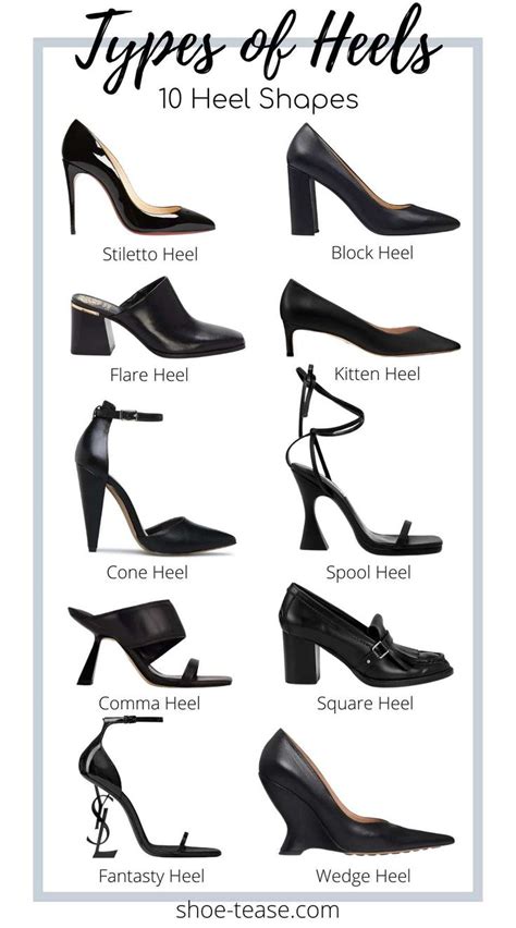 Different Types Of Heels For Women The Ultimate Guide To Heel Styles