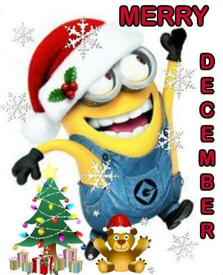 Welcome December Most Wonderful Time Of The Year Minions Wallpaper