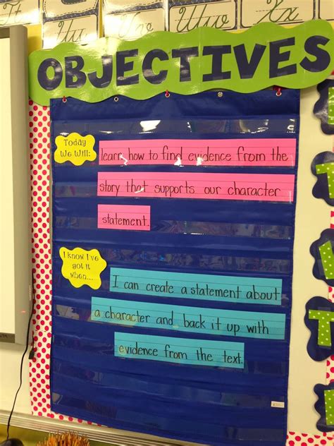 First Grade Learning Objectives