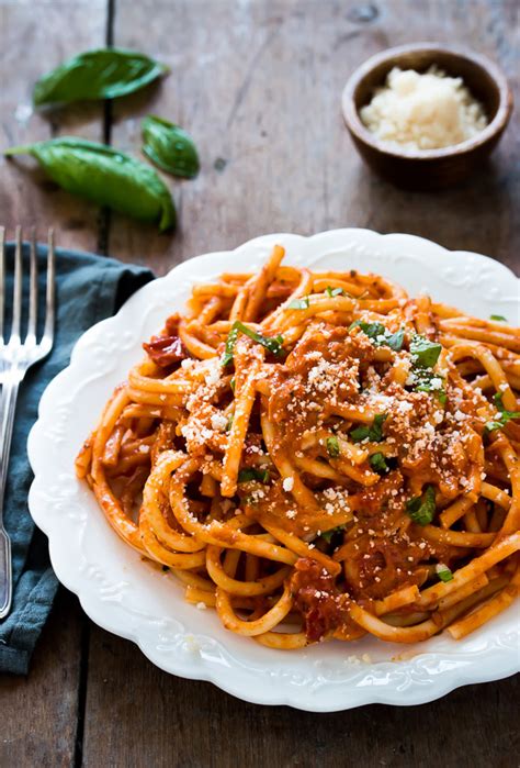 Pasta With Tomato Cream Sauce Pretty Simple Sweet