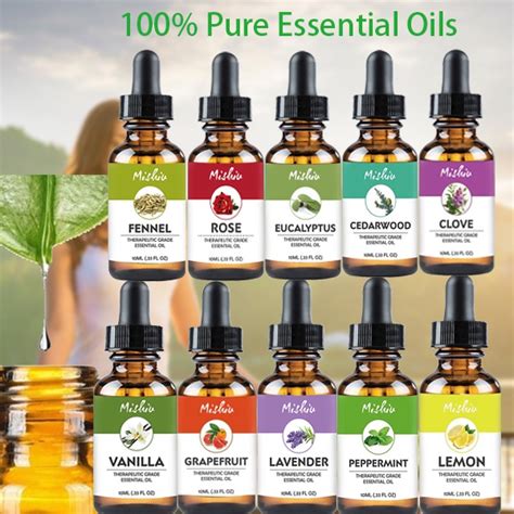 30 Ml 100 Natural Botany Food Grade Essential Oils Pure Aromatherapy Essential Oil Fragrance