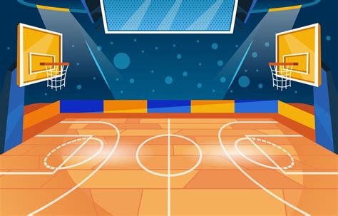 Modern Basketball Court 3142690 Vector Art At Vecteezy