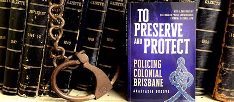 Sunday Lecture Series To Preserve And Protect Policing Colonial