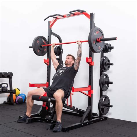 Bodymax Cf470 Heavy Half Power Rack Bodymax Fitness