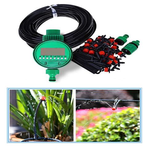 25m Diy Micro Drip Irrigation System Plant Self Automatic Watering