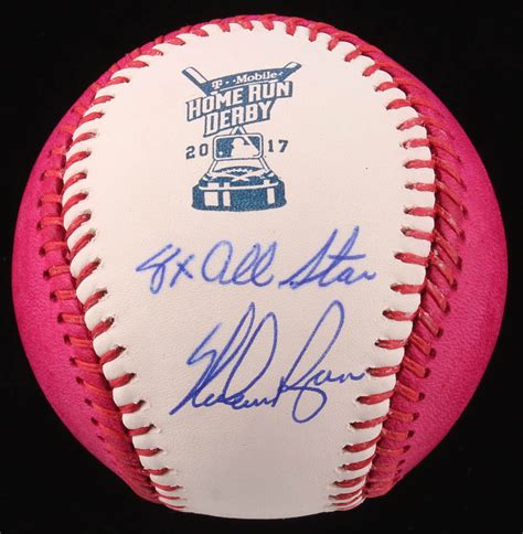 How to watch, bracket, odds. Nolan Ryan Signed 2017 Home Run Derby Logo OML Baseball with Display Case Inscribed "8x All Star ...