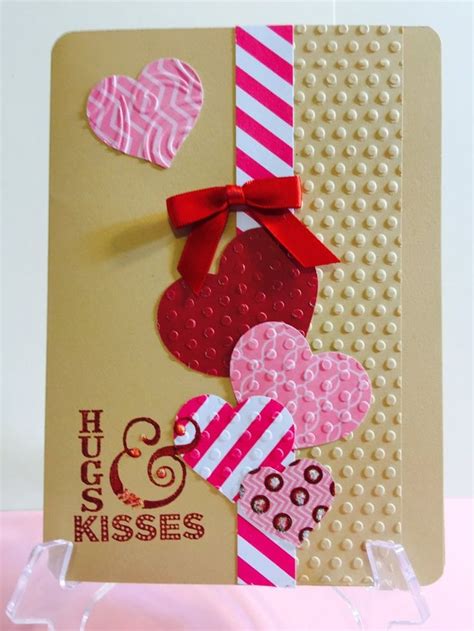 Valentines Day Elegant Handmade Greeting Card Beautiful Etsy