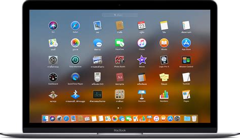 ใช้ Launchpad บน Mac Apple การสนับสนุน Th