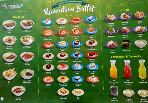 Menu bk bukber dengan enam pilihan paket mulai dari rp 25 ribuan. Sushi King Ramadhan Buffet Adult: RM38.05 & Child / Senior ...