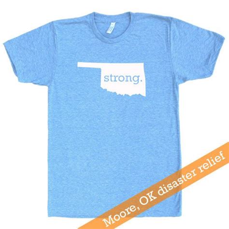 Oklahoma Strong Shirt Tshirt Benefiting Moore By Homelandtees 2395
