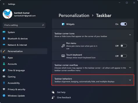 How To Show Or Hide Notification Badges On Taskbar Icons In Windows 11