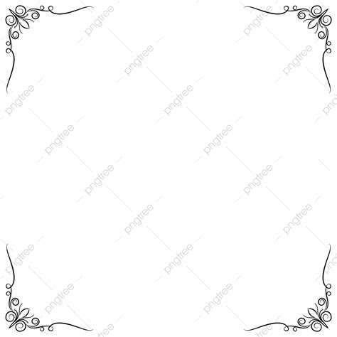 Floral Corner Border Png Transparent Floral Corner Border Art Floral