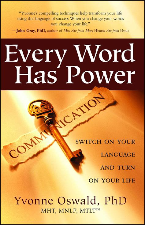 Every Word Has Power Book By Yvonne Oswald Official Publisher Page