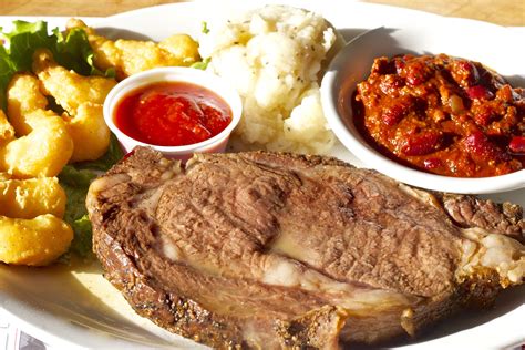 Restaurants all across america have tasty deals on this beefy meal, starting at when prime rib lands on the menu, it's usually $17, a rare bargain in an expensive tourism hub. PRIME RIB & RED HOOK SHRIMP - Slow-cooked Prime Rib served with beer-battered Red Hook Shrimp ...