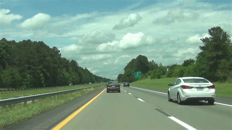 North Carolina Interstate 85 North Mile Marker 200 To 220 Youtube