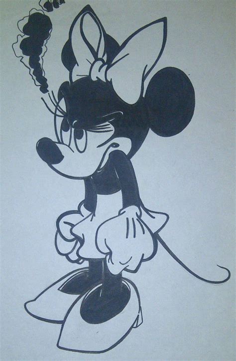 Minnie Mouse Angry By Thekellyllama On Deviantart