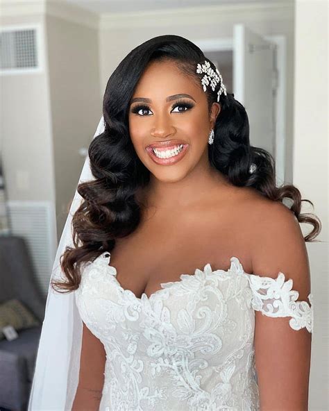 2021 Black Women #wedding #hairstyles - 40 Gorgeous #bridal #hair ...