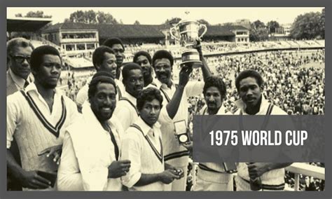 1975 Cricket World Cup Cricket Life
