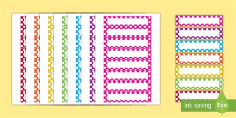 Multicolored Polka Dot Classroom Labels Teacher Made