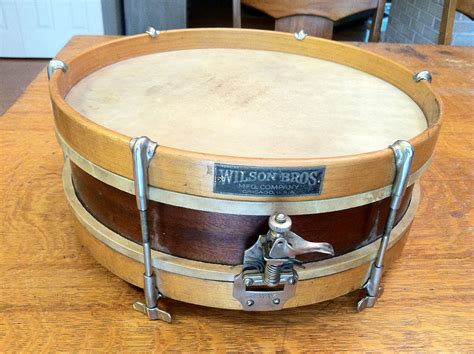 Antique Wilson Brothers 3x12 Mahogany Snare Drum Vintage Drum Forum