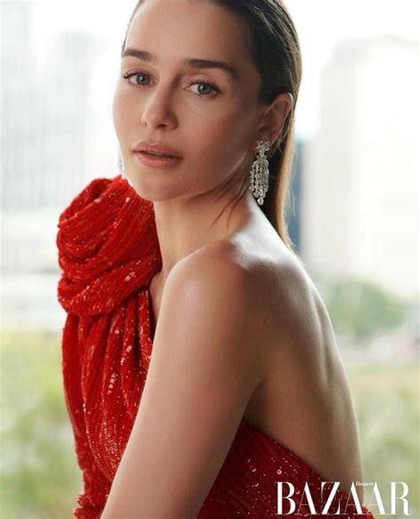 Emilia Clarke - Harper's Bazaar UK December 2023/January 2024 (+1