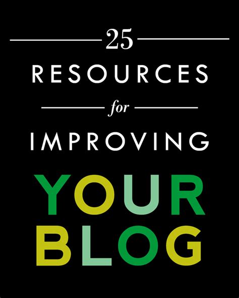 25 Resources For Improving Your Blog Aunt Peaches