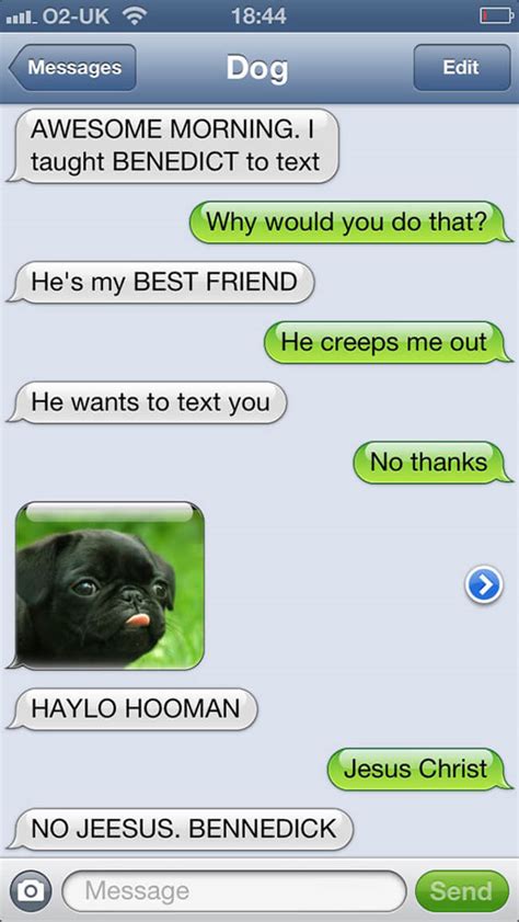 If Only Dogs Could Talk Here Are 27 Hilarious Texts From Dog