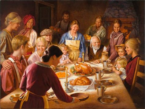 Happy Thanksgiving 960x724 Thanksgiving Art American Painting