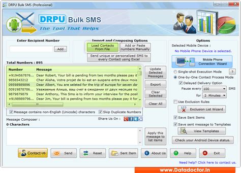 Pc To Mobile Sms Software Send Text Messages From Computer To Cell Phone