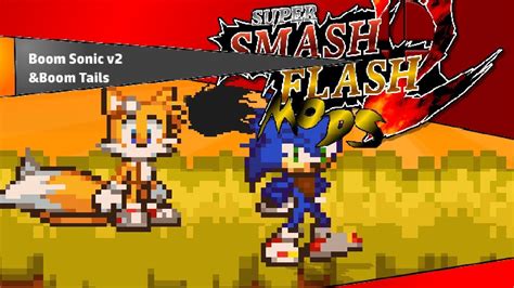 Ssf2 Mods Boom Sonic V2 And Boom Tails Release Youtube