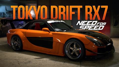 Need for Speed 2015 Han's TOKYO DRIFT RX7 Fast and Furious NFS Showcase ...