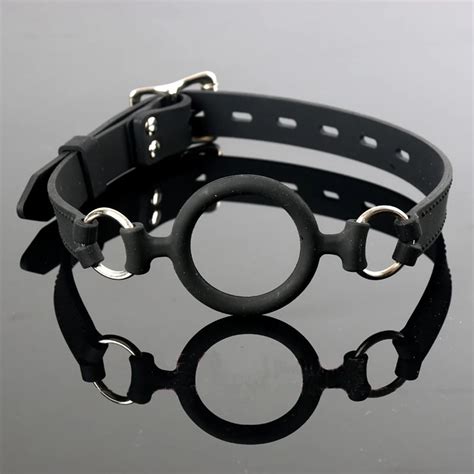 Fetish Silicone Open Mouth Gag Bondage Restraints Sexual Products O Ring Gagsex Toys For
