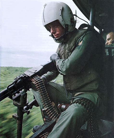 Vietnam War A Us Army Uh 1 Iroquois Door Gunner 736 X 887 R
