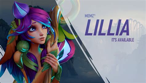 Open3dlab Lillia League Of Legends Wild Rift