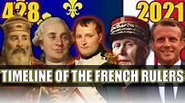 Timeline of the Rulers of France 428 - 2020 - YouTube