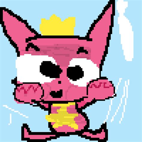 pixilart pinkfong by madelyne me