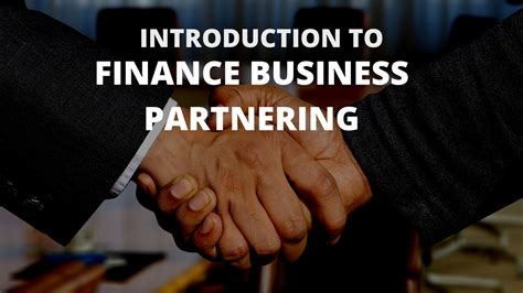Introduction To Finance Business Partnering Train4corp