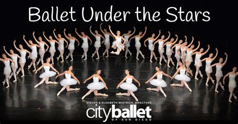 Ballet Under The Stars City Ballet Of San Diego