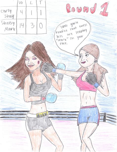 Carly Shay Vs Shelby Marx Boxing By Cartoonwomenboxing On Deviantart