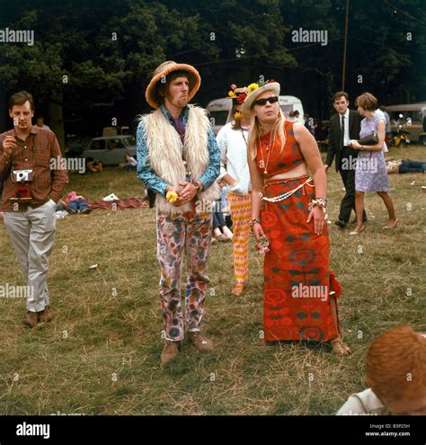 Hippies In The 60s Clothes