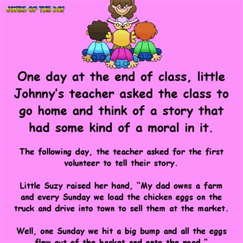See more ideas about nurse humor, humor, nurse. The teacher asks the class a question - Little Johnny ...