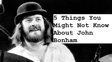 5 Things You Might Not Know About John Bonham Classic Rock News
