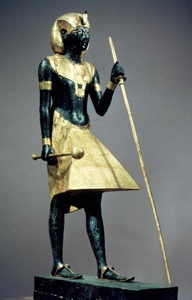 Tutankhamuns Ka Statue Egyptian Museum Cairo Egypt Egypt Museum
