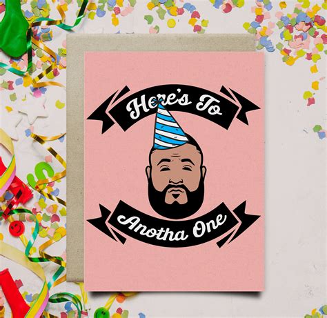 Dj Khaled Birthday Card Your Birthday Is A Major Etsy