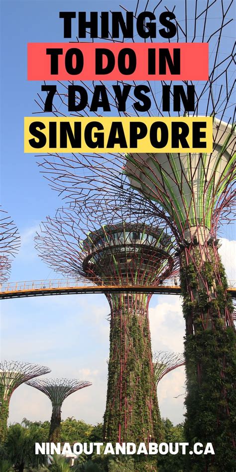 the ultimate 7 day singapore itinerary in 2021 singapore itinerary asia travel singapore travel