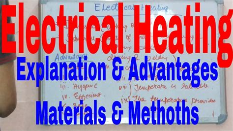 Electrical Heatingwhat Is Electrical Heatingadvantages Of Electric