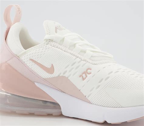 Nike Air Max 270 Trainers Summit White Pink Oxford Barely Rose Hers