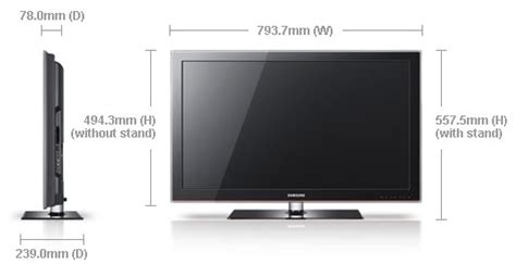 Samsung La32a330 32 Multi System Lcd Tv 110 220 240 Volts Pal Ntsc